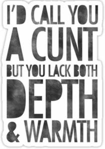 lack depth and warmth